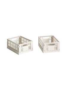 HAY - Colour Crate Mini -korit 2 kpl - WHITE HAY - Colour Crate Mini -korit 2 kpl - WHITE | Stockmann