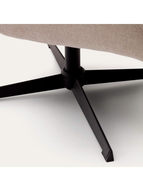 Kave Home - Celida-nojatuoli beige chenille-kangas - BEIGE | Stockmann - photo 4