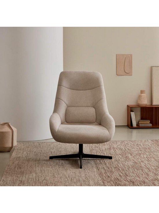 Kave Home - Celida-nojatuoli beige chenille-kangas - BEIGE | Stockmann - photo 7