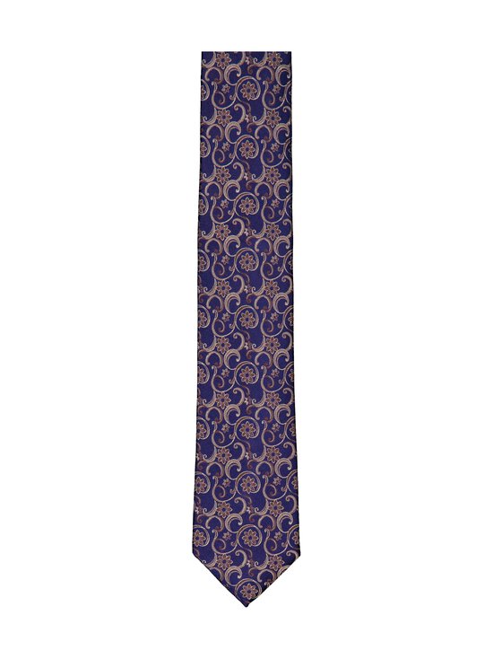 Stockholm Kravatt - Siidilips Flower Vine - 28 NAVY/BROWN | Stockmann - photo 1