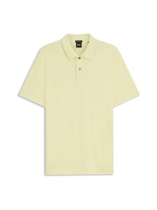 BOSS - Pallas Jersey -pikeepaita - 749 LIGHT/PASTEL YELLOW | Stockmann