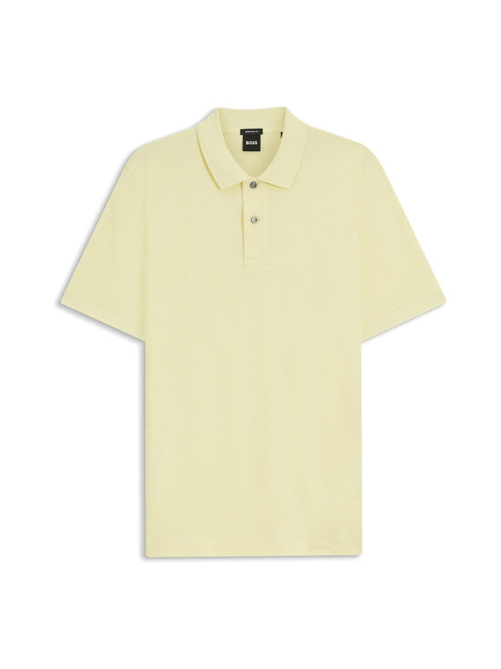 BOSS - Pallas Jersey -pikeepaita - 749 LIGHT/PASTEL YELLOW | Stockmann - photo 1