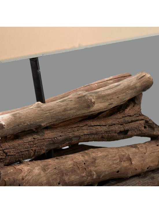 Kave Home - Sahai-pöytävalaisin valkoinen/puu - BROWN | Stockmann - photo 2