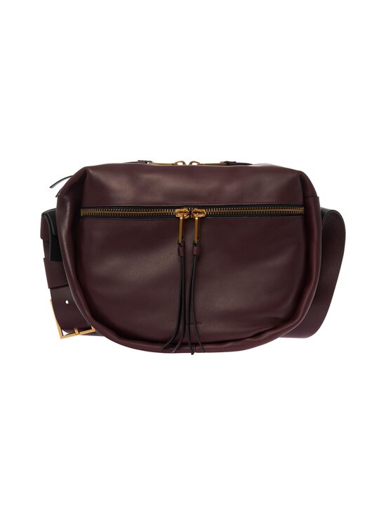 Allsaints - Noemie Crossbody ādas soma - PORT RED | Stockmann - photo 1