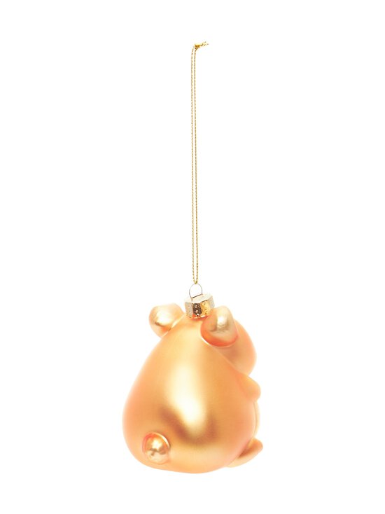 Casa Stockmann - Glass Cute Hamster -joulukoriste - BROWN | Stockmann - photo 3
