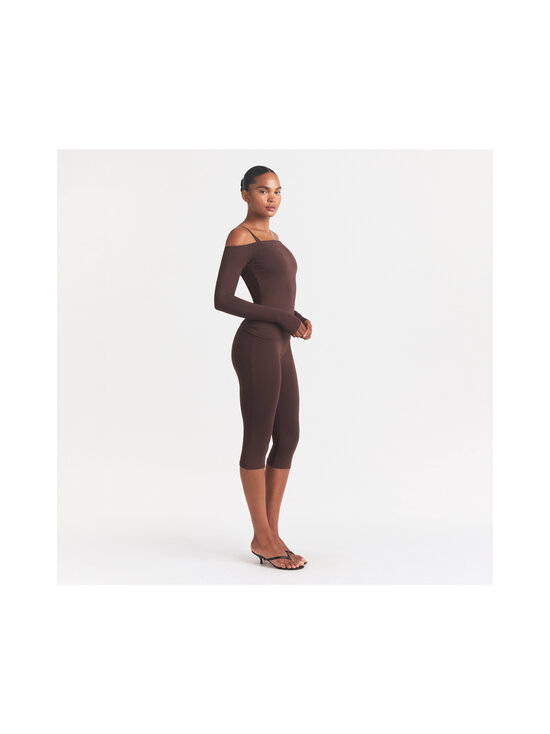 SKIMS - Smooth Layers Off The Shoulder -paita - COCOA | Stockmann - photo 4