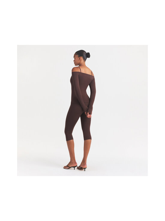SKIMS - Smooth Layers Off The Shoulder -paita - COCOA | Stockmann - photo 5