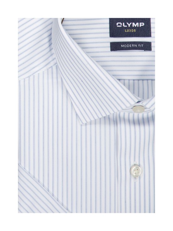 Olymp - Modern Fit Stripe - lyhythihainen kauluspaita - 11 BLEU | Stockmann - photo 2