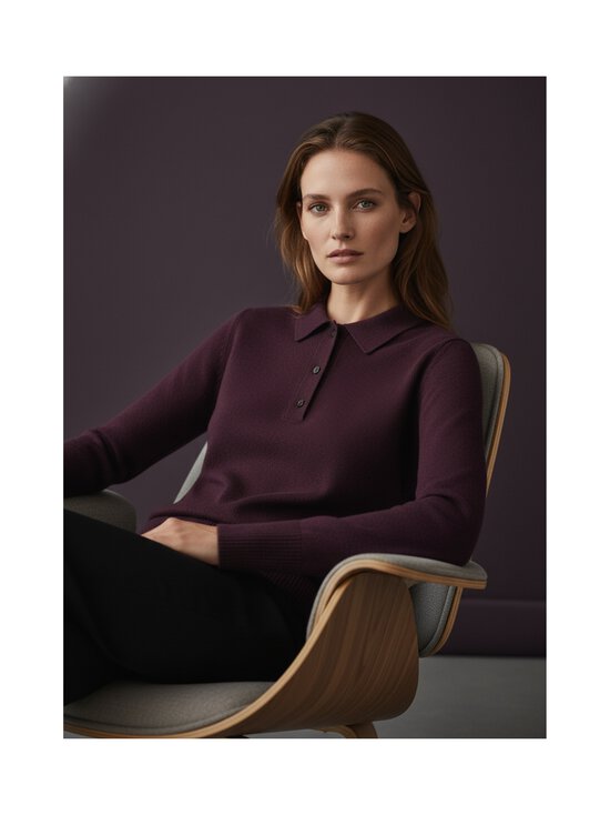 Rue de Tokyo - Meriinovillane kudum Kura Merino - AUBERGINE | Stockmann - photo 3