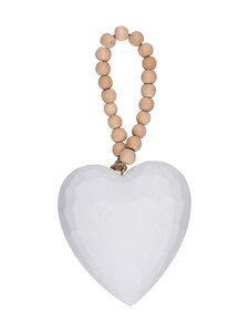 Pentik - Puusydän-joulukuusenkoriste 10 cm - WHITE | Stockmann