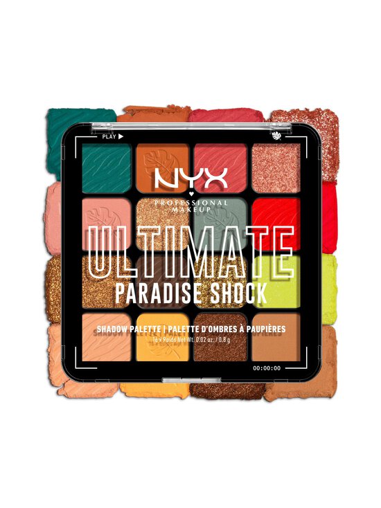 NYX Professional Makeup - Lauvärvipalett Ultimate Shadow Palette - 02W PARADISE SHOCK | Stockmann - photo 2