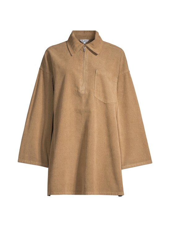 Object - ObjAlima Shirt Dress -paitamekko - TANNIN DETAIL:BLACK | Stockmann - photo 1