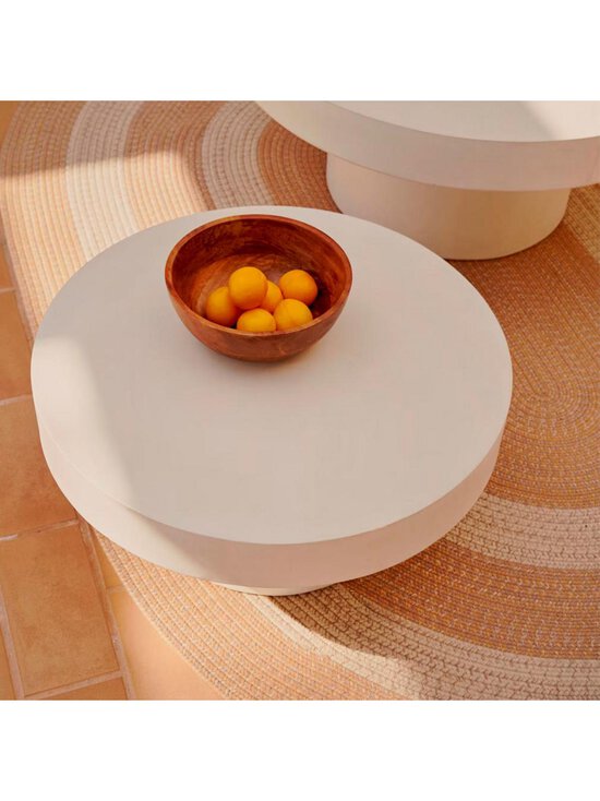 Kave Home - Aiguablava-sohvapöytä valkoinen ⌀ 66 cm - WHITE | Stockmann - photo 4