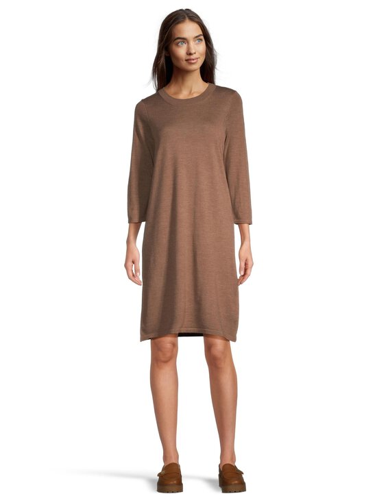ESSENTIALS by Stockmann - Amber adīta kleita - BROWN MEL 225470 - photo 2 ESSENTIALS by Stockmann - Amber adīta kleita - BROWN MEL 225470 | Stockmann - photo 2