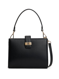 Tommy Hilfiger - Heritage Mini Satchel -käsilaukku - BDS BLACK | Stockmann