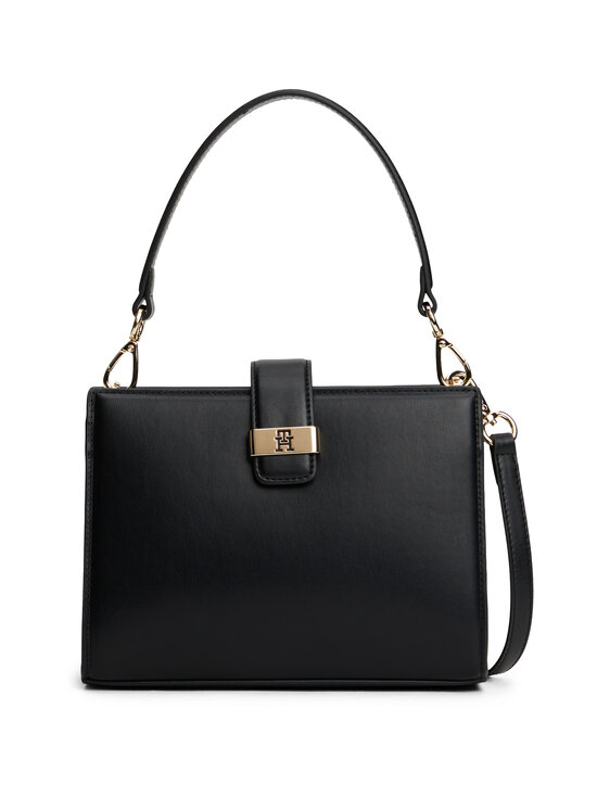 Tommy Hilfiger - Heritage Mini Satchel -käsilaukku - BDS BLACK | Stockmann - photo 1