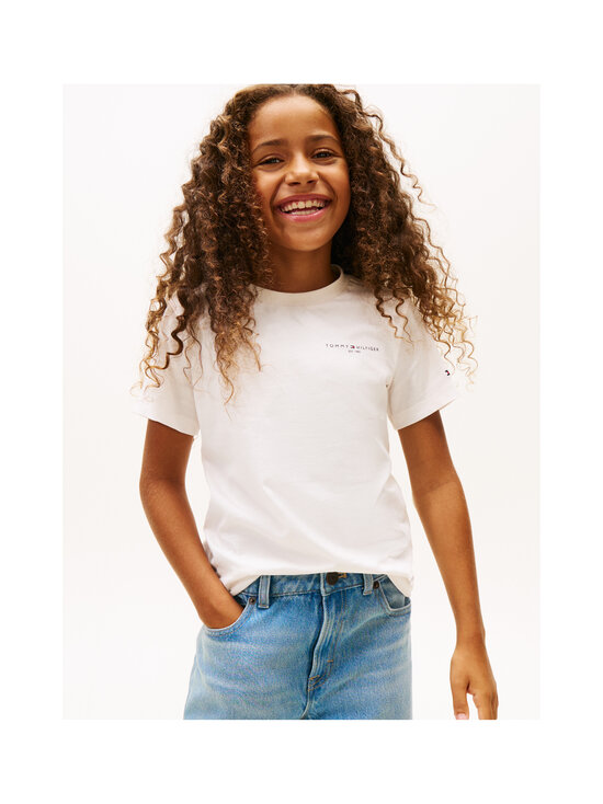 Tommy Hilfiger - Mini Corp t-krekls - YBH ANCIENT WHITE | Stockmann - photo 2