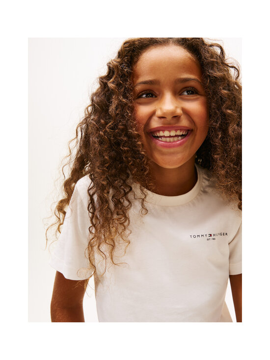 Tommy Hilfiger - Mini Corp t-krekls - YBH ANCIENT WHITE | Stockmann - photo 4