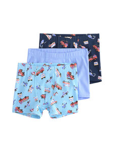 Lindex - Bokseršorti 3 iepak. - 2065 BLUE | Stockmann
