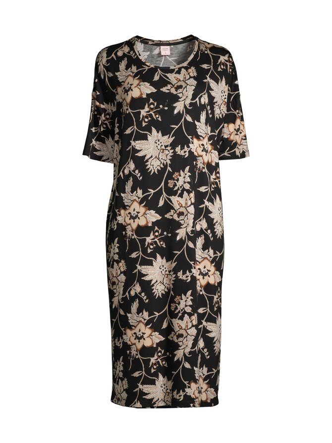 Charlotte nightdress black combo