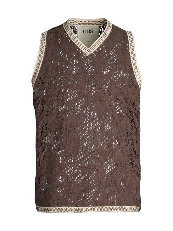 OAS - Astrea Orion Crochet -neuleliivi - BROWN - photo 1 OAS - Astrea Orion Crochet -neuleliivi - BROWN | Stockmann - photo 1