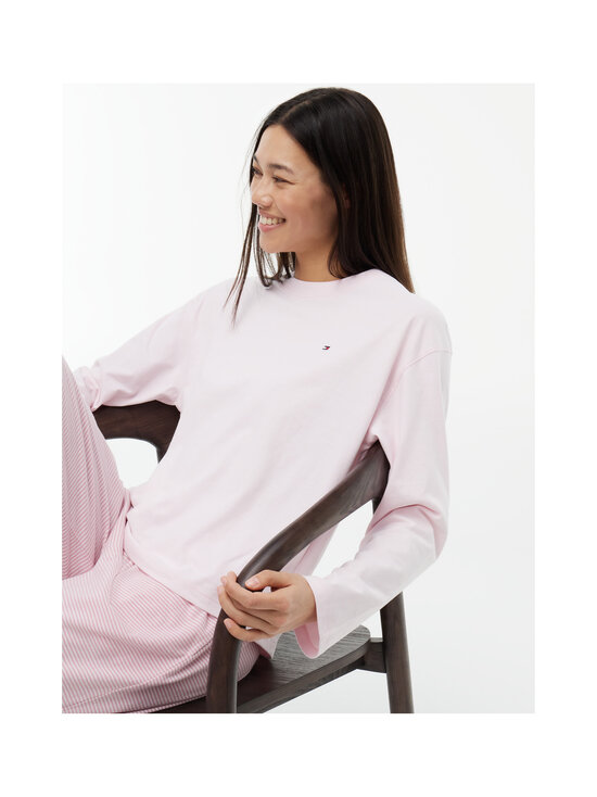 Tommy Hilfiger - Jersey-pyjama - 05G L PINK / MINI STP LITTLE ROSEY | Stockmann - photo 4