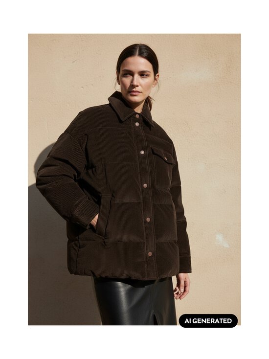 Max Mara Weekend - WkdGiorno-tikkitakki - 001 BROWN | Stockmann - photo 2