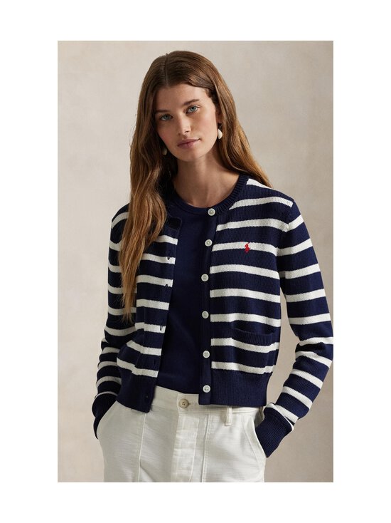 Polo Ralph Lauren - Kardigan Stripe Jersey - NAVY/WHITE MULTI - photo 6 Polo Ralph Lauren - Kardigan Stripe Jersey - NAVY/WHITE MULTI | Stockmann - photo 6
