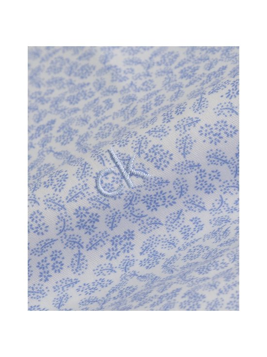 Calvin Klein Menswear - Poplin Floral Slim Fit krekls ar apkakli - CK2 VISTA BLUE - photo 2 Calvin Klein Menswear - Poplin Floral Slim Fit krekls ar apkakli - CK2 VISTA BLUE | Stockmann - photo 2