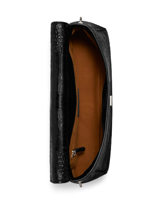 Tory Burch - Charlie Embossed Croc plecu soma - 001 BLACK | Stockmann - photo 3