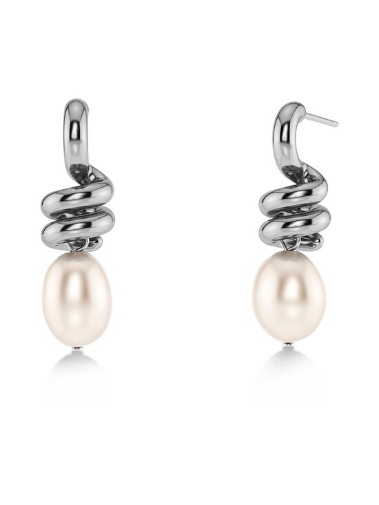 Edblad - Swivel L pērļu auskari - STEEL | Stockmann - photo 1