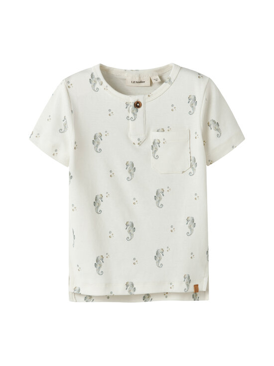 Lil' Atelier - NmmGayo t-paita - COCONUT MILK AOP:SEAHORSE | Stockmann - photo 1