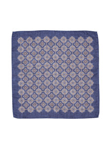 Oscar Jacobson - Taskurätt Patterned Wool - 532 DARK MUD BROWN | Stockmann