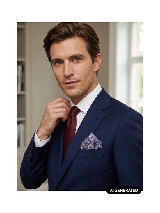 Oscar Jacobson - Taskurätt Patterned Wool - 532 DARK MUD BROWN | Stockmann - photo 3