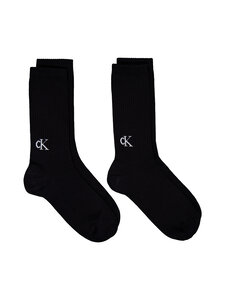 Calvin Klein - Logo Tab -sukat 2-pack - 001 BLACK | Stockmann