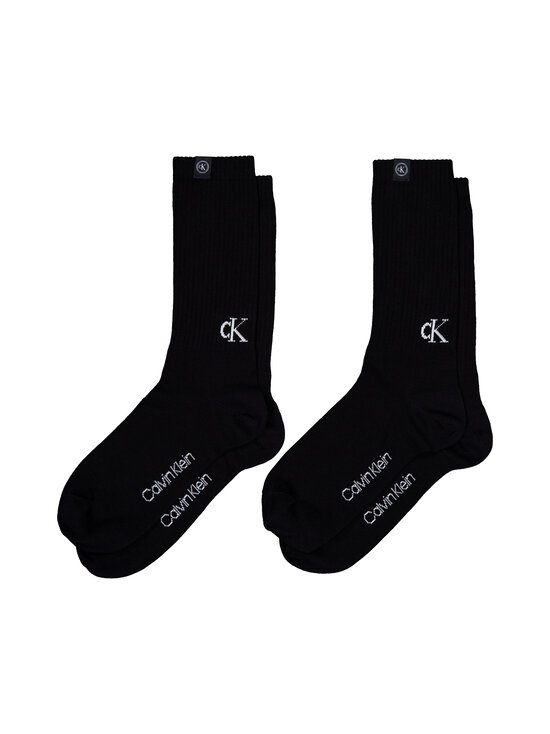 Calvin Klein - Logo Tab -sukat 2-pack - 001 BLACK | Stockmann - photo 2
