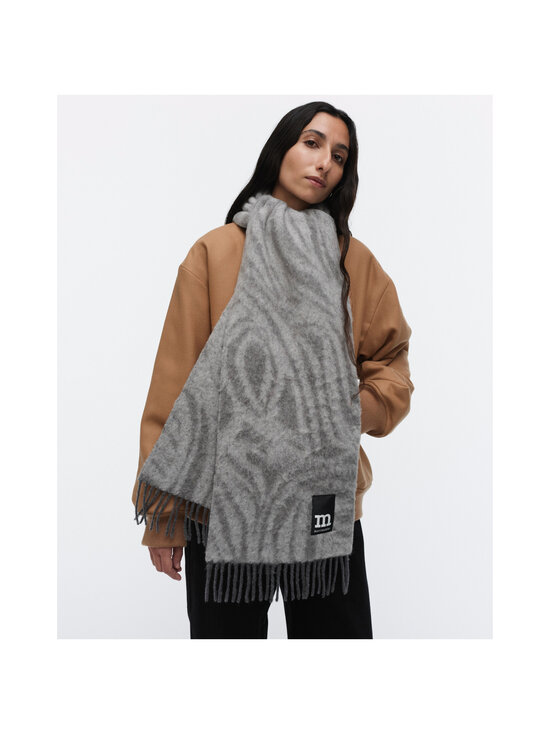 Marimekko - Neljännes Jokuraita šalle - 990 GREY LIGHT GREY - photo 3 Marimekko - Neljännes Jokuraita šalle - 990 GREY LIGHT GREY | Stockmann - photo 3