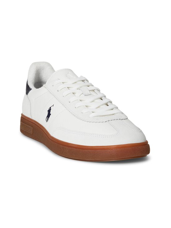 Polo Ralph Lauren - Bedford Low Top -nahkasneakerit - OFF WHITE/NAVY | Stockmann - photo 2