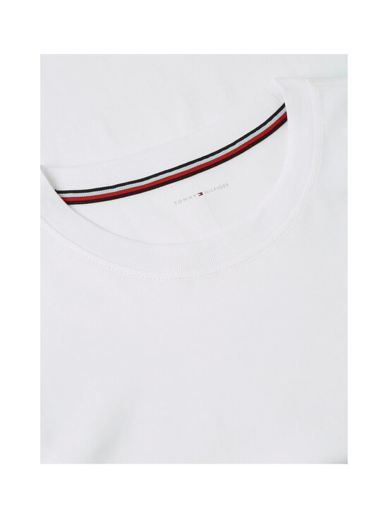 Tommy Hilfiger - Long Sleeve Jersey Set -pyjama 2-osainen - 0TW WHITE/BLACK | Stockmann - photo 5