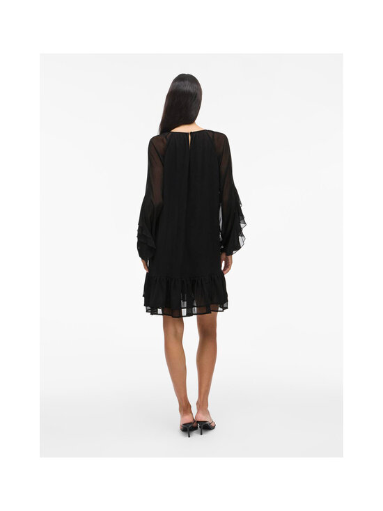 Vila - ViBinna O-Neck kleita ar volāniem - BLACK BEAUTY | Stockmann - photo 4