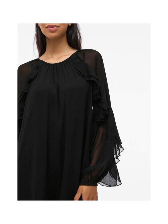 Vila - ViBinna O-Neck kleita ar volāniem - BLACK BEAUTY | Stockmann - photo 6