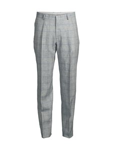 Michael Kors - Glencheck Tapered -housut - BLUE | Stockmann