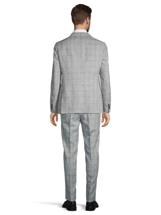 Michael Kors - Glencheck Tapered -housut - BLUE | Stockmann - photo 4