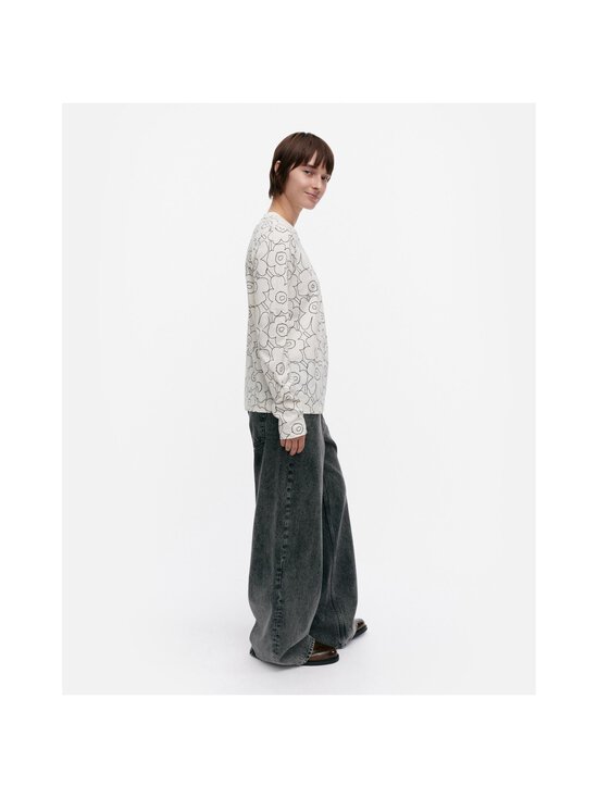 Marimekko - Sekunti Piirto Unikko trikotāžas krekls - 190 OFF WHITE, BLACK - photo 5 Marimekko - Sekunti Piirto Unikko trikotāžas krekls - 190 OFF WHITE, BLACK | Stockmann - photo 5