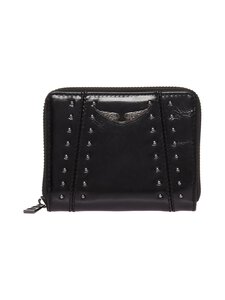 Zadig&Voltaire - Mini ZV Vintage Studs -nahkalompakko - BLACK | Stockmann
