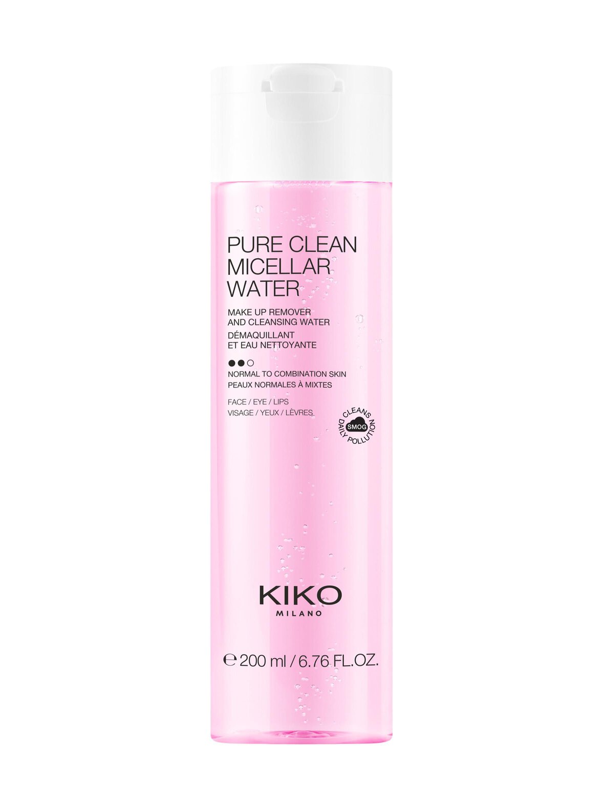 KIKO Milano Pure clean micellar water -meikinpoistoaine, 200ml