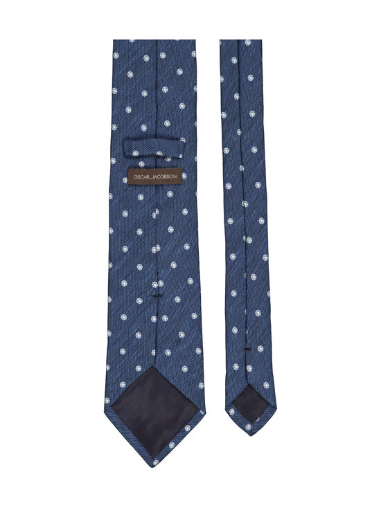 Oscar Jacobson - Pellava-silkkisolmio - 215 DARK BLUE | Stockmann - photo 2