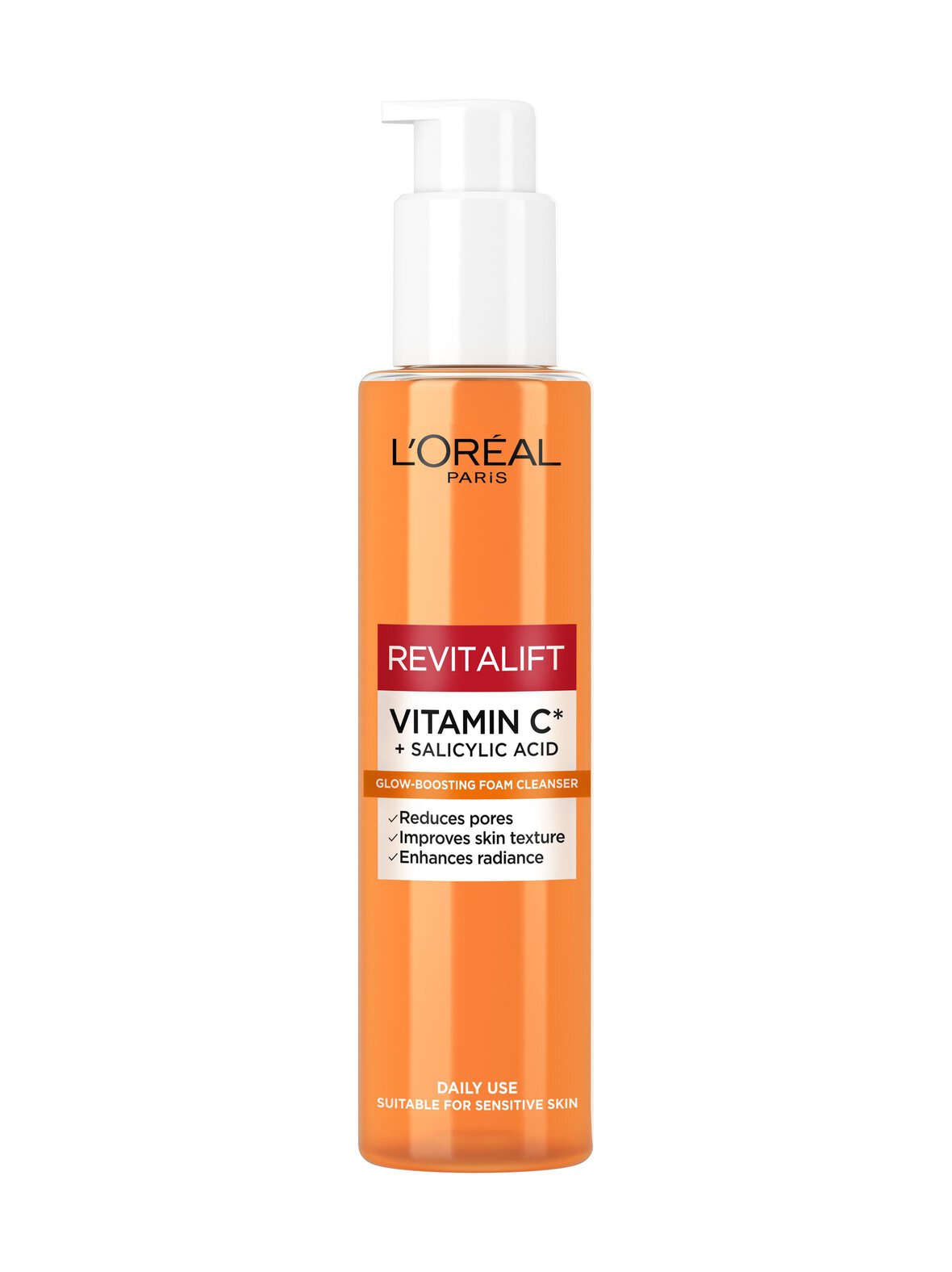 L"'Oréal Paris Revitalift vitamin c glow-boosting foam cleanser -puhdistusvaahto