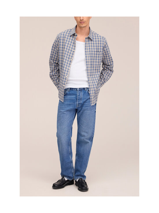 NN.07 - Deon-kauluspaita - 725 BLUE CHECK | Stockmann - photo 4