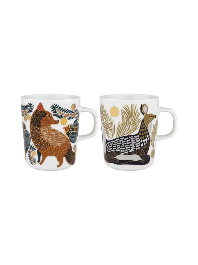 Marimekko Oiva mugs set